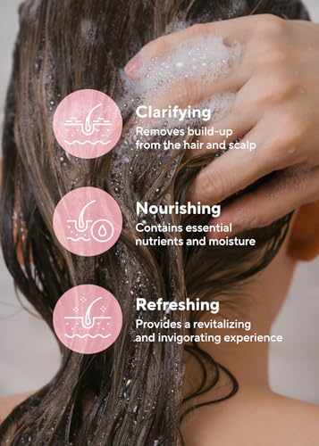 A'Pieu A’PIEU Raspberry Vinegar Hair Shampoo - Dandruff & Clarifying Shampoo with Scalp Treatment. Balances pH, Removes Buildup, Soothes Scalp. Korean Hair Care. 16.9 fl.oz - Image 3