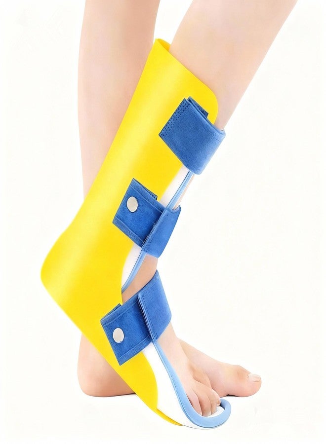 RousuMedi Pediatric AFO Kids Ankle Foot Brace Drop Foot Splint for Child Toddler Ankle Foot Orthosis Night Splint (Right Foot, Medium) - Image 3