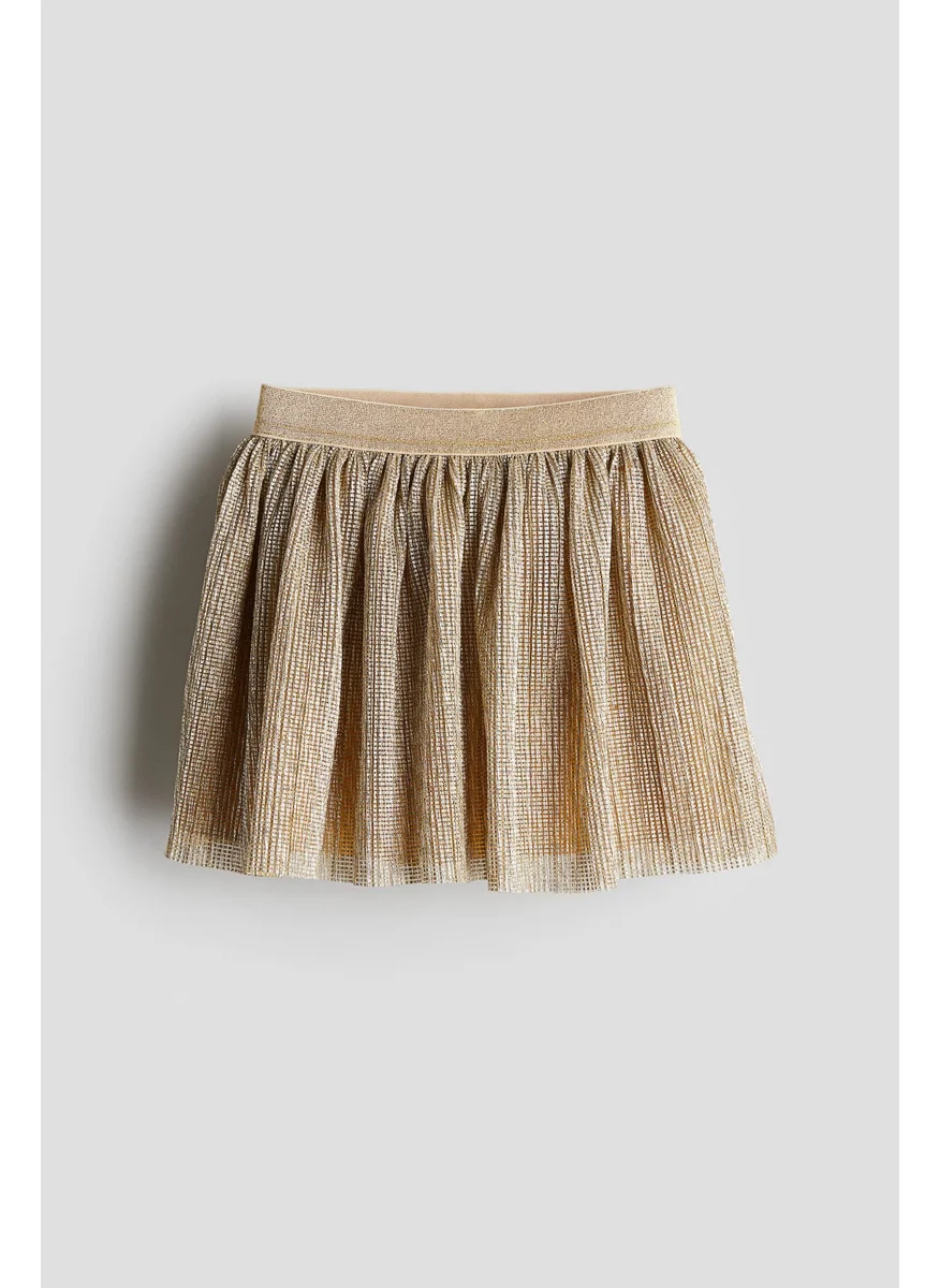 اتش اند ام Metallic-Shimmering Skirt