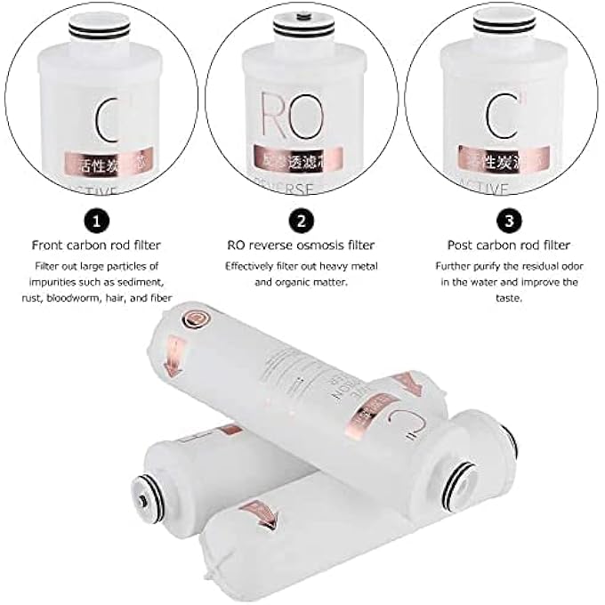 Kontec Wall Mounted Water Purification Filter 3 Stages - Image 3