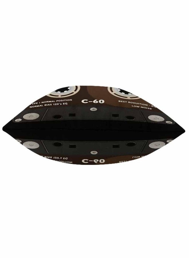 Mugod Retro Audio Cassette Throw Pillow Music Record Player Low Noise 80s Plastic Tape Cotton Linen Square Cushion Cover Standard Pillowcase 18x18 Inch for Home Decorative Bedroom/Living Room/Car - Image 5