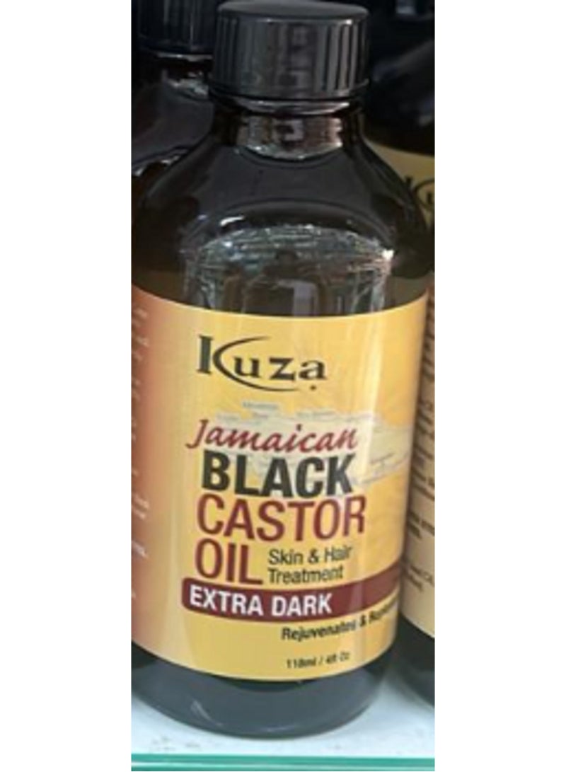 زيت الخروع الأسود الجامايكي كوزا داكن للغاية