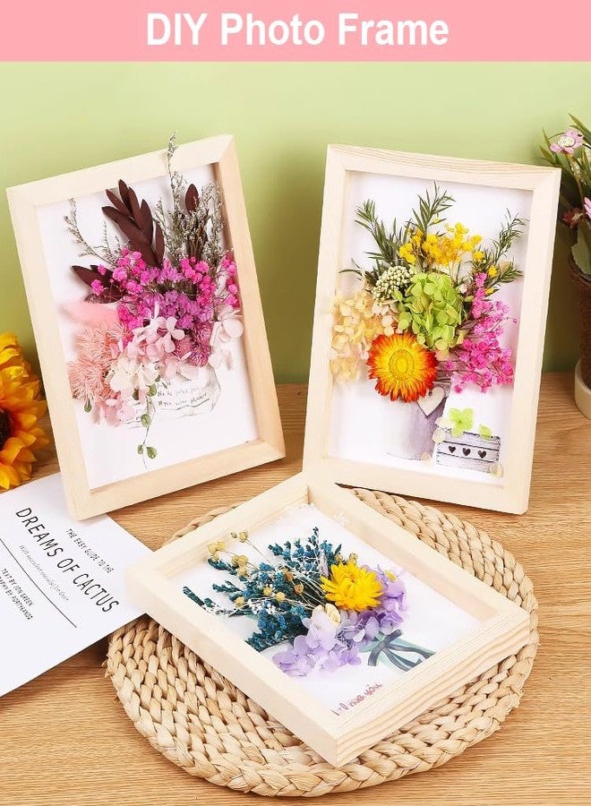 Hiflyer أزهار مجففة حقيقية للأعمال اليدوية، أزهار مجففة طبيعية مختلطة، أزهار مضغوطة طبيعية للمزهريات، أزهار مجففة للأعمال اليدوية، أزهار مجففة للراتنج، أزهار مجففة يمكنك صنعها بنفسك للزينة (وردي + بيج) - Image 5