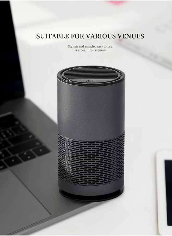 MIXDE - Air Purifier for Home Desktop Air Cleaner for Bedroom Office Car - Image 1