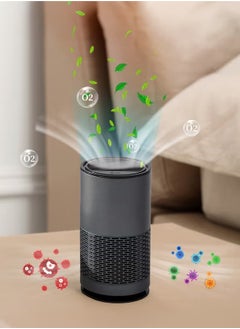Air Purifier for Home Desktop Air Cleaner for Bedroom Office Car
