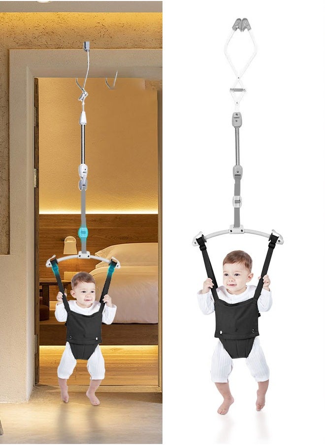 Occuwzz - Baby Jumping Chair Sturdy Adjustable Straps Soft Seat Bag Portable Doorway Bouncer is an ideal gift for baby - Image 1