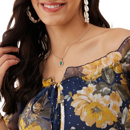 Rare Women Casual Multi Colour Maxi Floral Dress (EP7546E_Multi_S) - Image 5
