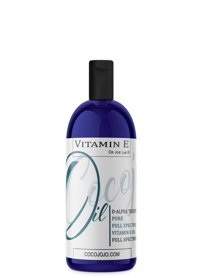 cocojojo Vitamin E Oil - Pure & Undiluted, Full Spectrum, Alpha Tocopherol - 8 oz - for Skin, Hair, Nails, Body Care Hydrating Rejuvenating Skin Oil - Image 1