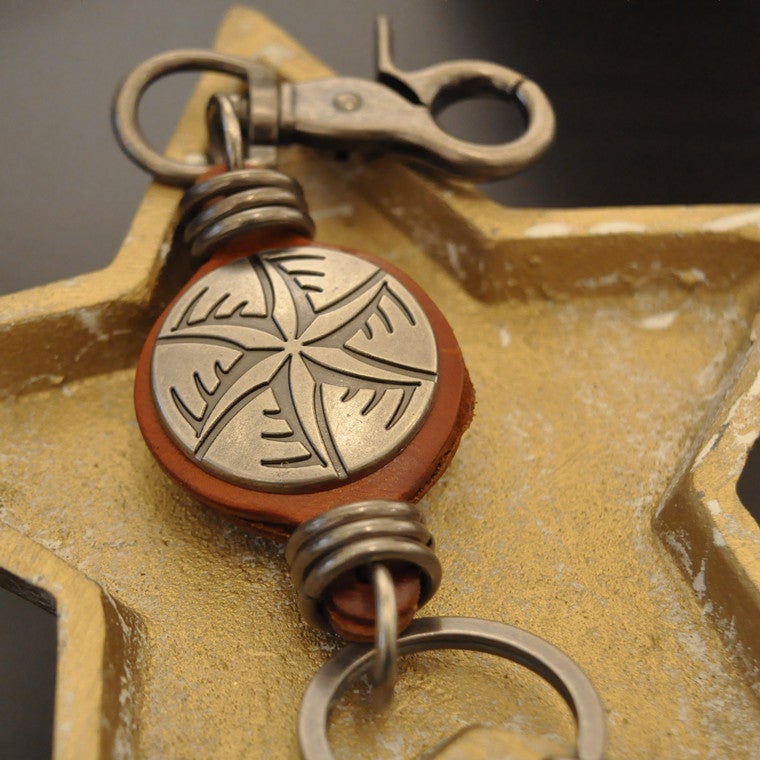 2016 New Their Own Creative Design Vegetable Tanned Leather Non-Mainstream Cowhide Key Chain Manufacturers For Sale - Image 3