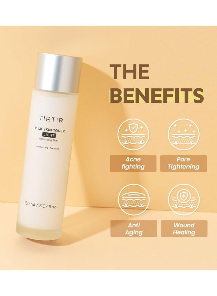 TIRTIR Milk Skin Toner Light 150ml - Image 3