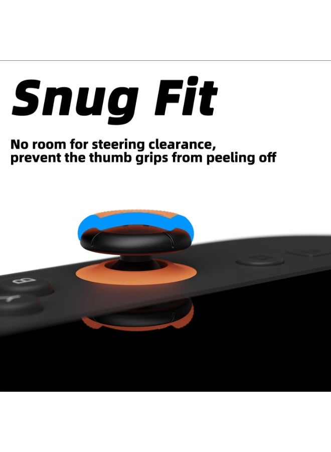 Skull & Co. Thumb Grips Joystick Cap Analog Stick Cover for Nintendo Switch 2 Joy-Con - Black, 3 Pairs (6pcs) - Image 3
