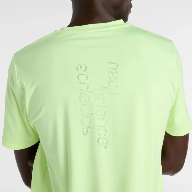 New Balance Afterglow Reflective City Poly T-Shirt for Men | Best Price UAE