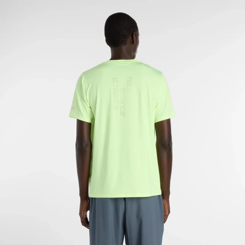 New Balance Afterglow Reflective City Poly T-Shirt for Men | Best Price UAE