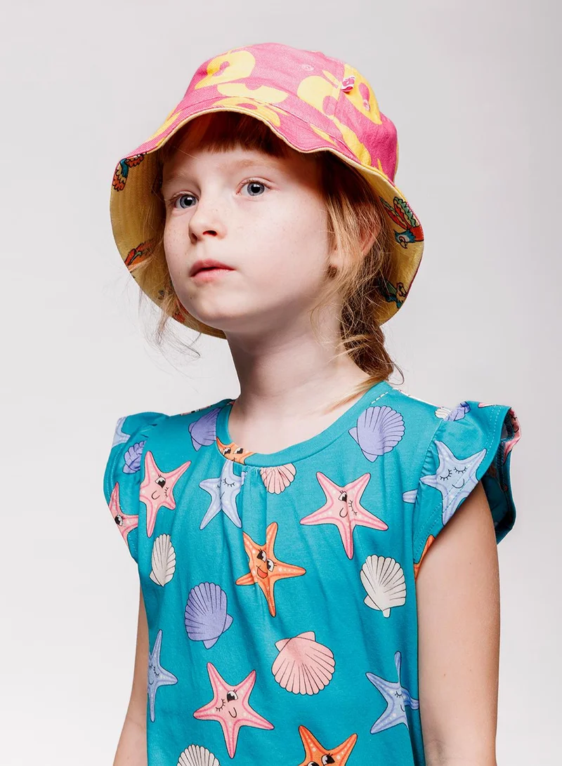 Småfolk Bucket hat with apples