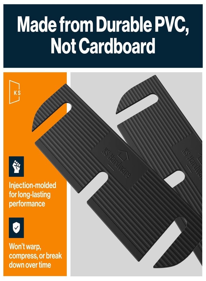KS Hardware Door Hinge Shims (0.050 Inch Thickness, 3.5 Inch Hinge Shims) - Image 4