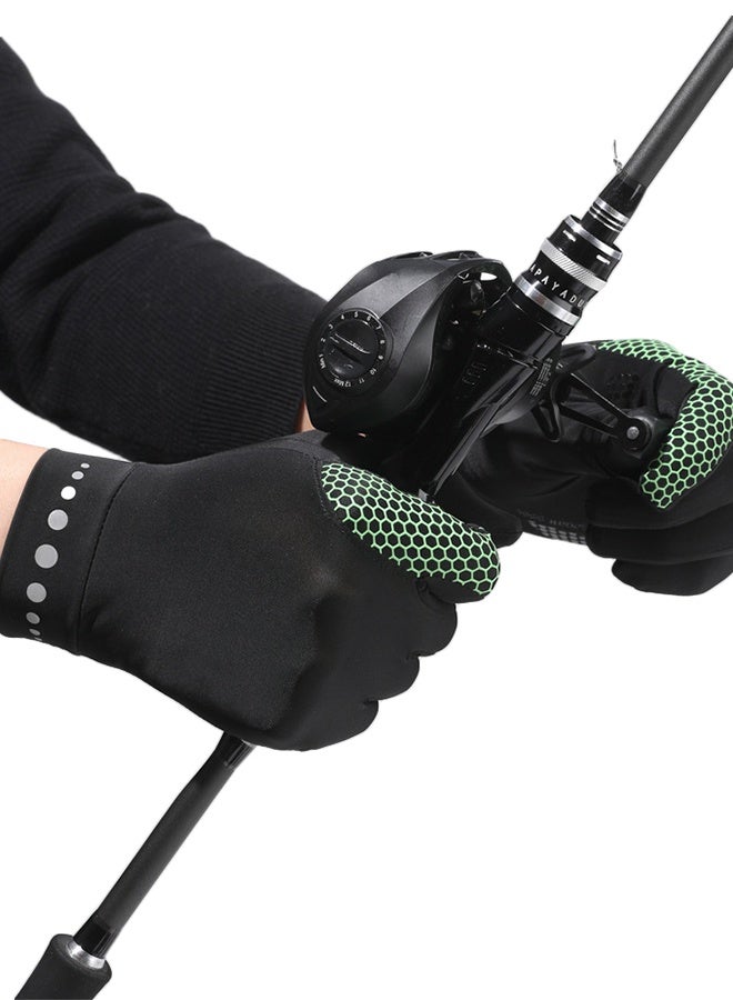 Outdoor open-fingered sun-protective gloves for use with touchscreens and driving Women - Image 4