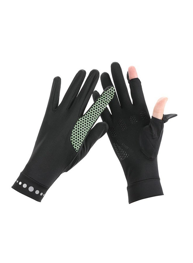 Outdoor open-fingered sun-protective gloves for use with touchscreens and driving Women - Image 2