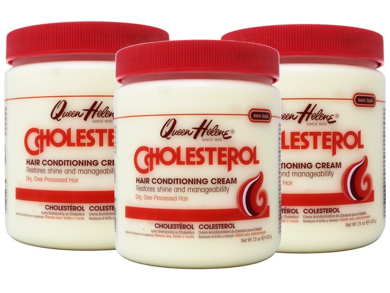 Queen Helene Cholesterol Cream 15 Ounce Jar (443ml) (3 Pack) - Image 1