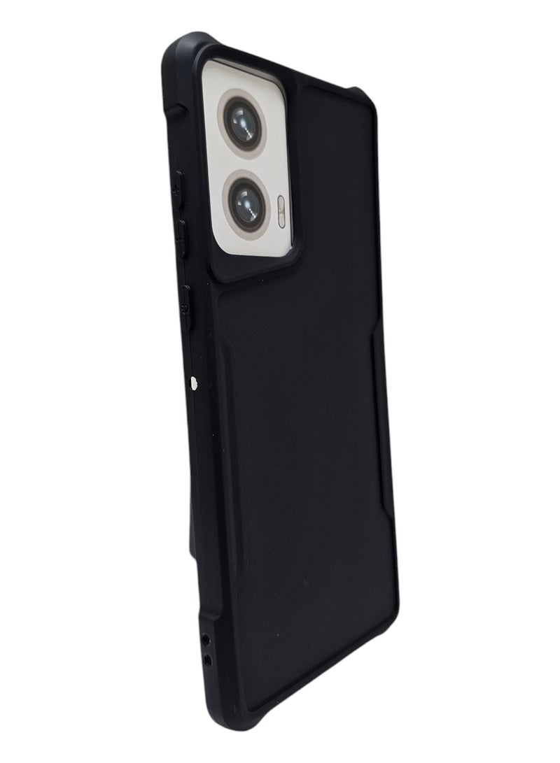 general Silicone Back Cover For Motorola Edge 50 Fusion - Black - Image 2