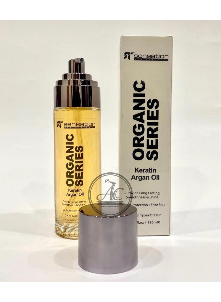 SENSATION ST Sensation Organic Series Keratin Argan Oil 120ml - Image 3
