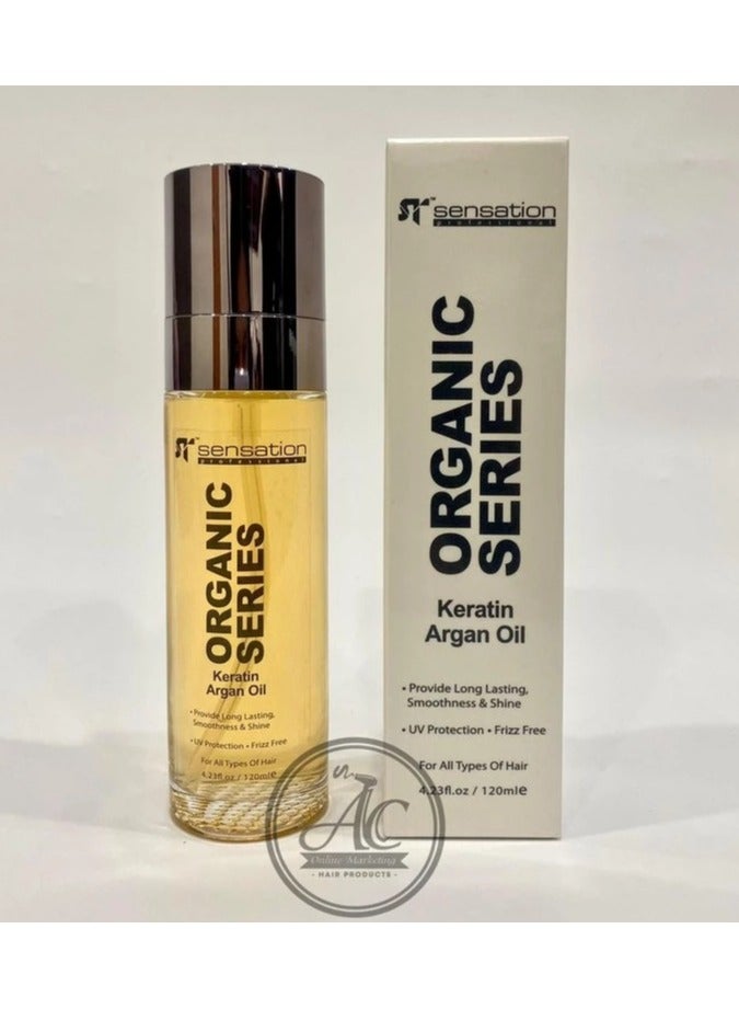 SENSATION ST Sensation Organic Series Keratin Argan Oil 120ml - Image 1