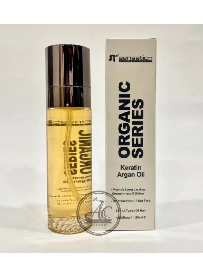 SENSATION ST Sensation Organic Series Keratin Argan Oil 120ml - Image 2