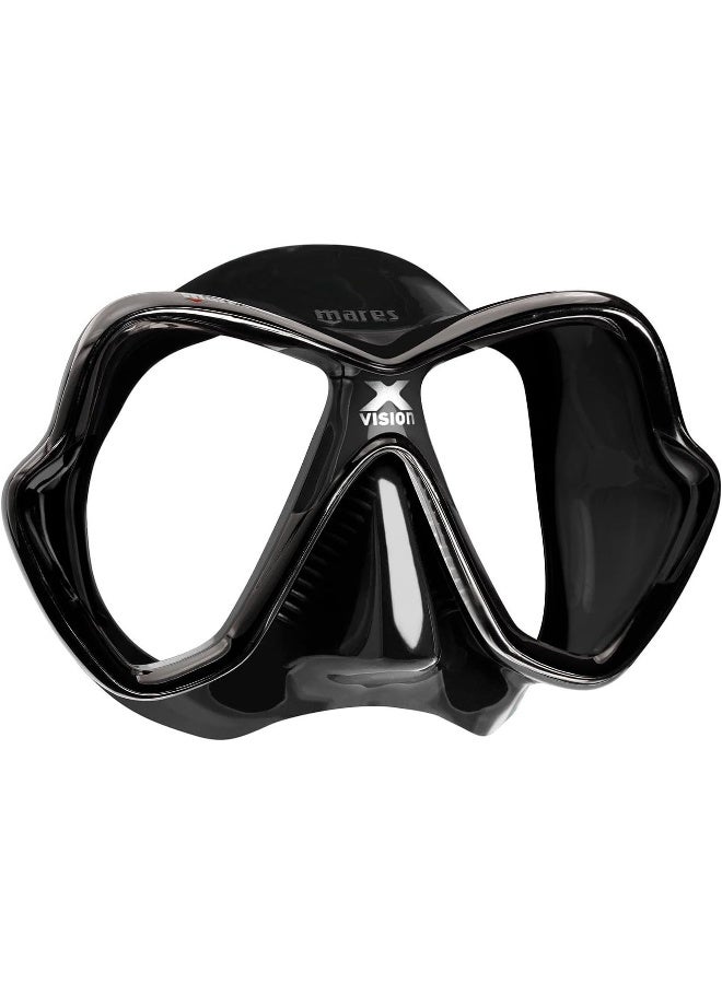 Mares Mares Unisex Adult X-Vision Hydrodynamic Panoramic View Underwater Diving Mask - Image 2