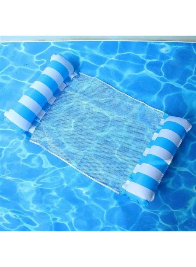 Generic Swim Rings, Inflatable Hammock Bed | Comfortable Floating Water Mattress | Portable, Leak-Proof, Lightweight Design for Pool, Beach, Summer Relaxation & Vacation Fun - Image 2