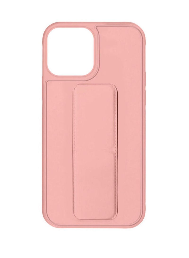 3-in-1 Magnetic Wrist Strap Hand Grip with Stand Case Cover for Iphone 13 Pro(Pink) - Image 4