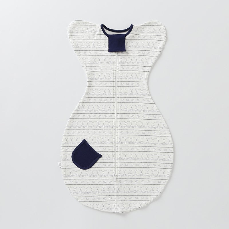 Newborn baby surrender anti-shock sleeping bag Baby Swaddling bag towel anti-kick quilt four seasons spring and autumn style wrapped pure cotton - Image 1