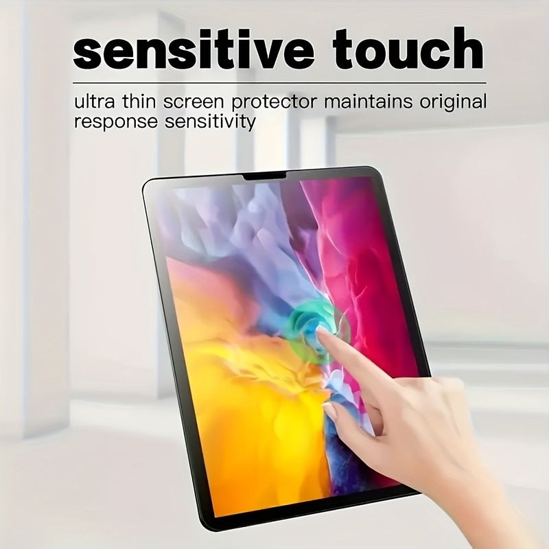 For iPad Air 4 5 10.9 Inch 3 Pack Tempered Glass Screen Protector Glossy Finish Easy Installation Bubble Free Display Protection Compatible with iPad Pro 11 Inch 2018 2024 iPad 10.2 Inch 7th 8th 9th Gen iPad Air 1 2 3 Air 6 Air 7 iPad 10 iPad 11 - Image 4