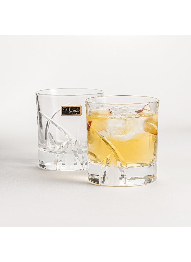 RCR - RCR 2 pc crystal tumblers set 290 ml Grosseto dof collection - Image 1