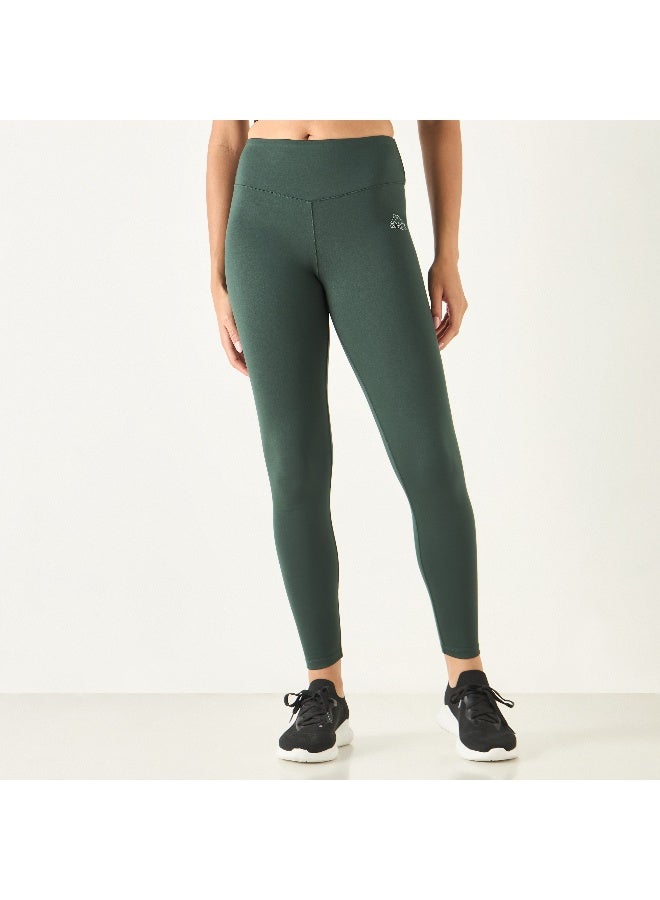 Kappa Kappa Logo Detail Leggings with Elasticated Waistband  - Image 3