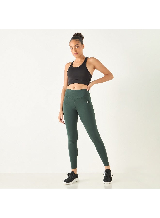 Kappa Kappa Logo Detail Leggings with Elasticated Waistband  - Image 4