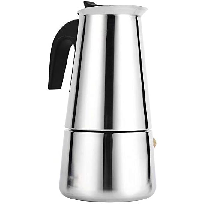 AMONIDA Stovetop Moka Maker Moka Pot Espresso Coffee Maker Coffee Maker For Office For Electric Stove Top For Home For Gas300Ml - Image 1
