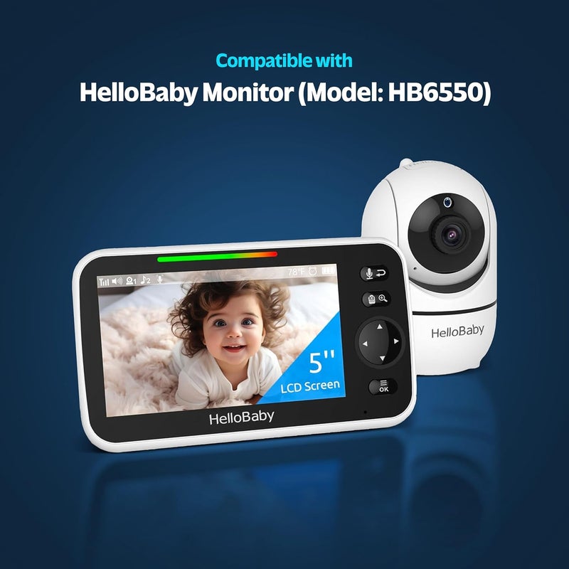 Encased Protective Case for HelloBaby Baby Monitor 5  Includes Carrying Strap and Builtin Magnets Fits HB6550 Upgrade Monitor 5inch Screen - Image 2