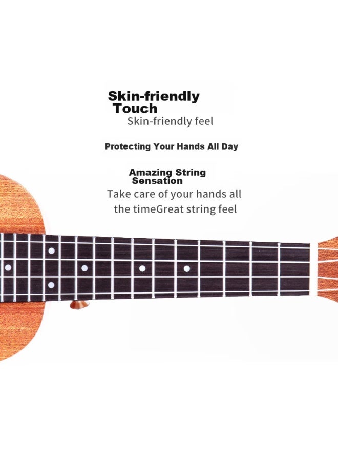 Aodsk Aus-p08 Ukulele, Beginner's Entry-level 21-inch Sapele Wood Small Guitar - Image 4
