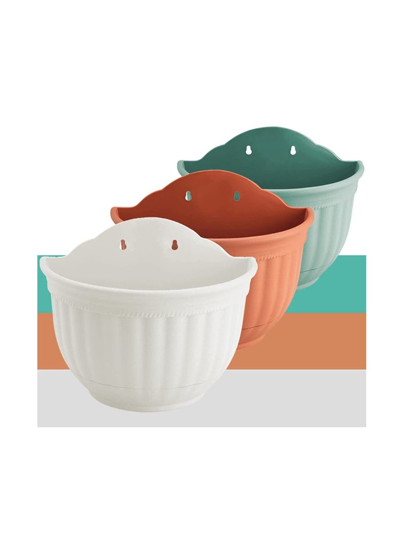 Dubkart Set of 3 Wall Hanging Flower Pots - Image 5
