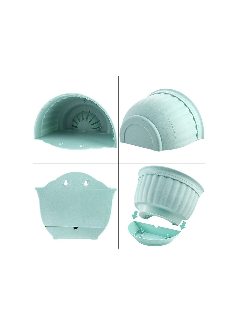 Dubkart Set of 3 Wall Hanging Flower Pots - Image 4