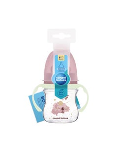 Wide Neck Anti-colic Bottle with Glowing Handles PP EasyStart 120ml Sleepy Koala