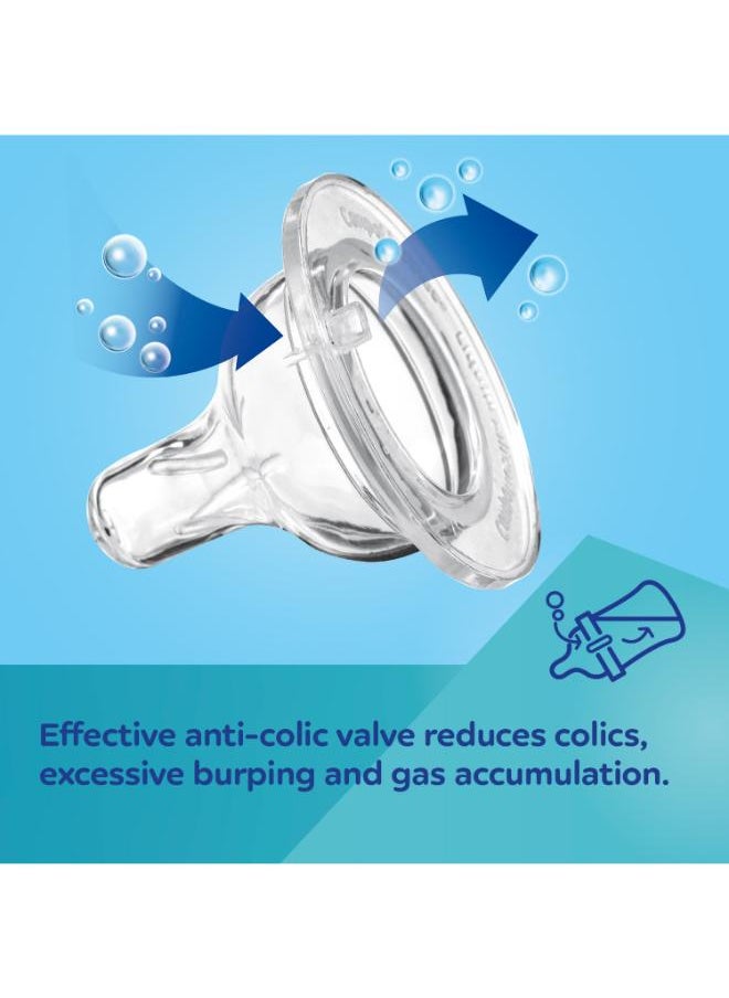 Canpol babies - Wide Neck Anti-colic Bottle with Glowing Handles PP EasyStart 120ml Sleepy Koala - Image 1