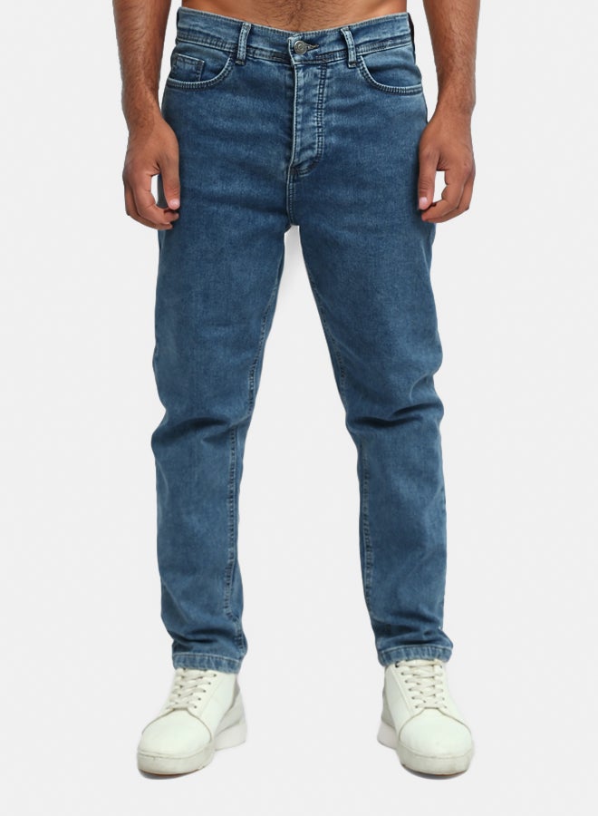 RAVIN Solid Standard Jeans Blue Casual Jeans - Image 1