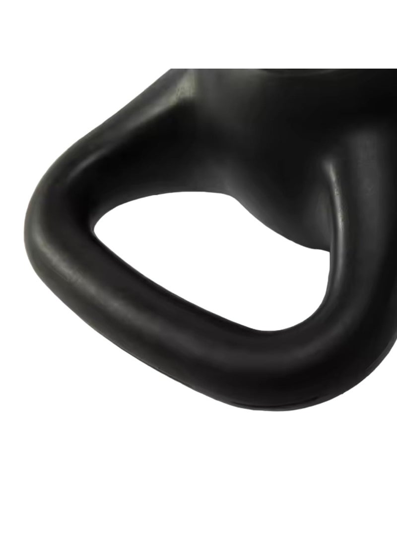 VIO 8 KG Kettlebell Fixed Weight Dumbbell With Neoprene Coating for Exercise Fitness Weight Strength Training Home Gym Outdoor Cardio Aerobics Pilates CrossFit Bodybuilding  - Image 2