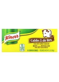 Knorr Knorr, Beef Flavor Bouillon, 8 Cubes, 3.1 oz (88 g)  - Image 1