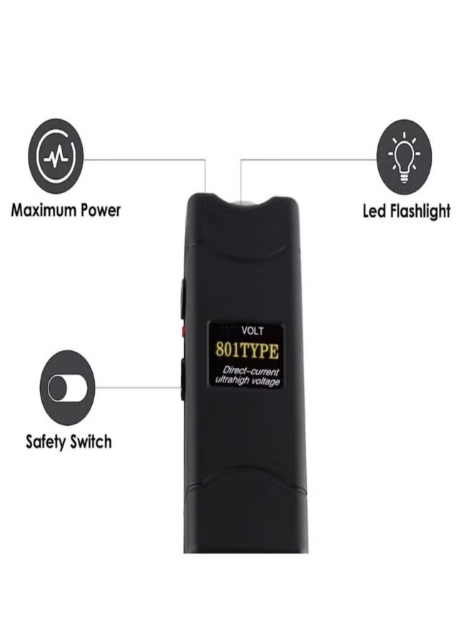 Worlds Smallest Guard Dog Hornet Keychain Stun  with LED Flashlight - Image 5
