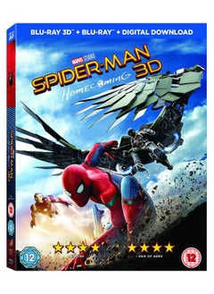 Spider Man : Homecoming - Blu-ray + 3D Blu-ray - Arabic Subtitle Included