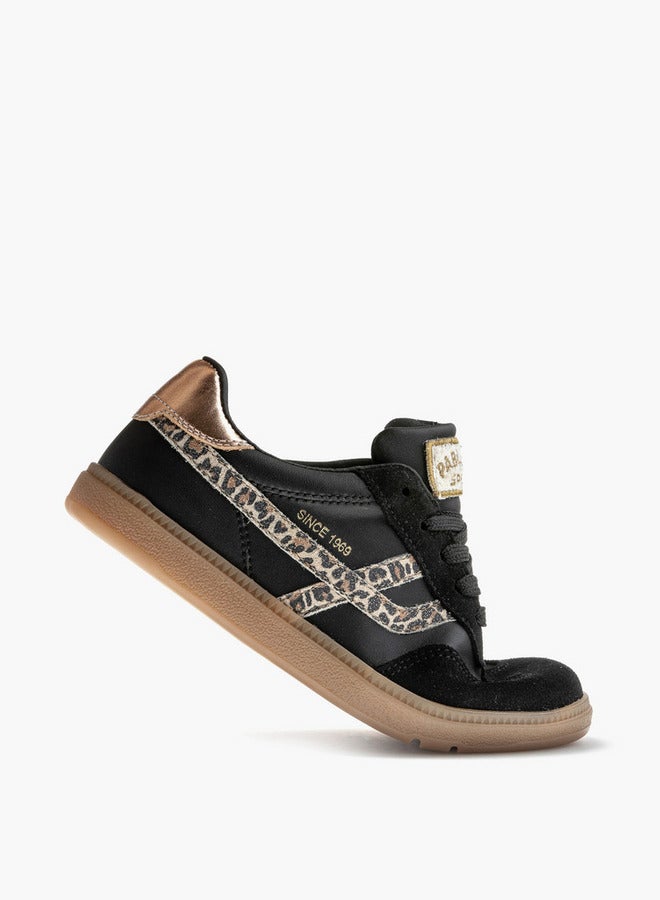 بابلوسكي حذاء رياضي بناتي برباط للمدرسة - Image 5