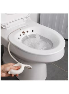 Bloch A bathroom sink equipped with a bidet above the toilet to avoid squatting and relieve pain for hemorrhoid patients, pregnant women and the postpartum period, 39*12 cm  - Image 4