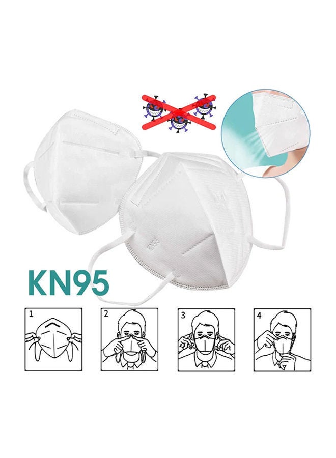 NIBEMINENT 2-Piece KN95 Antibacterial Mask - Image 2