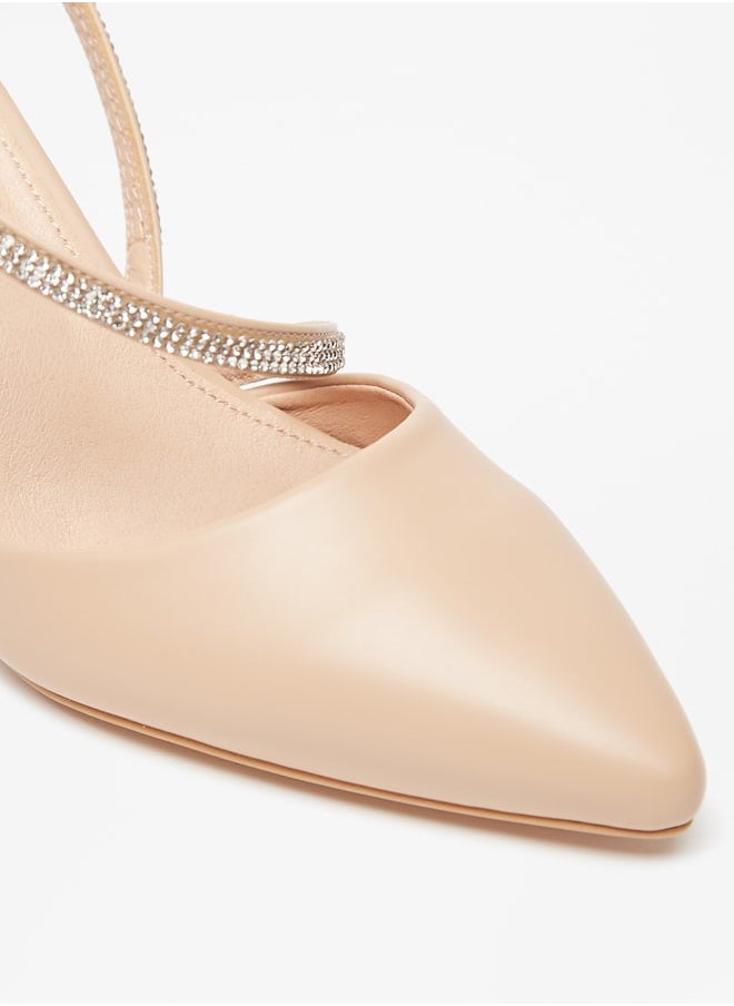 Flora Bella By Shoexpress - Women's Embellished Pumps with Buckle Closure and Stiletto Heels - Image 1